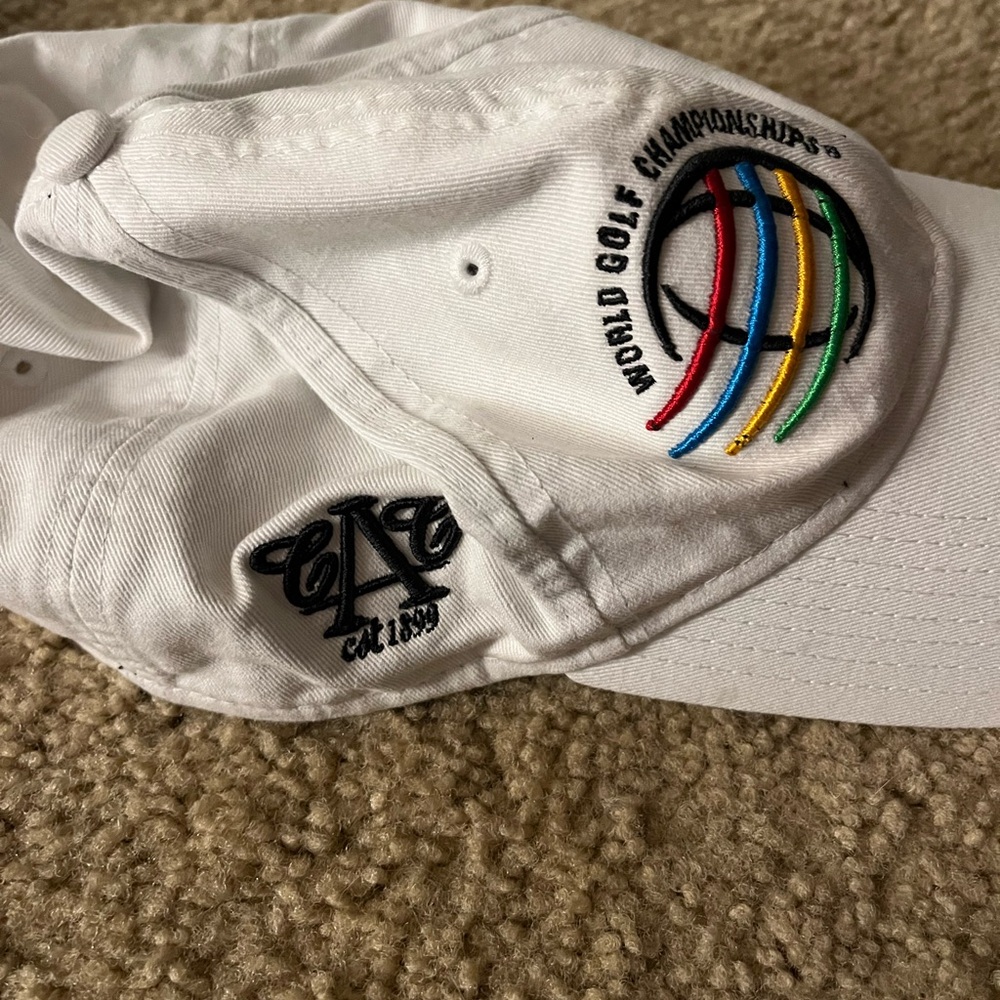 White Golf Hat